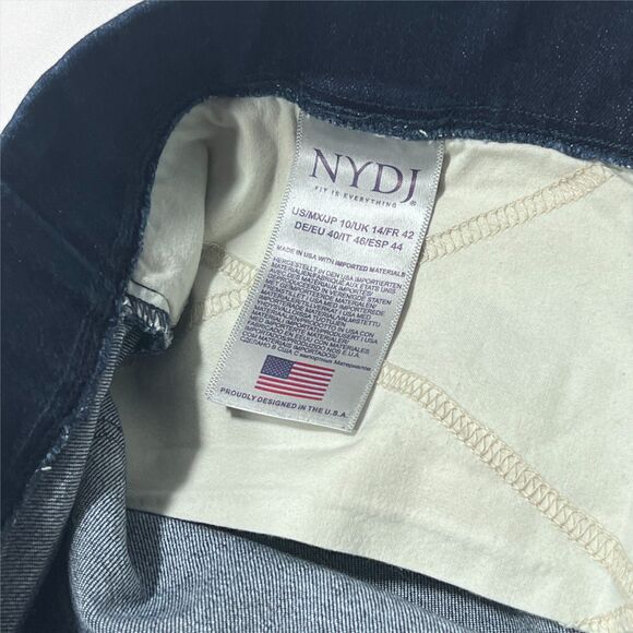 NYDJ Women's 10 Skinny Ankle Slimming Lift/Tuck Stretch Denim Jeans - Picture 12 of 12
